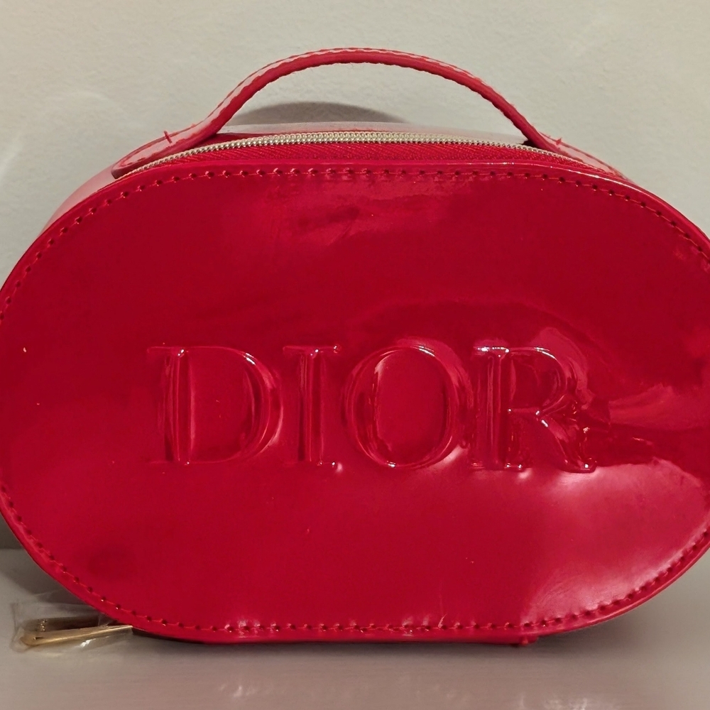 Dior Red Patent Leather Women's Bag